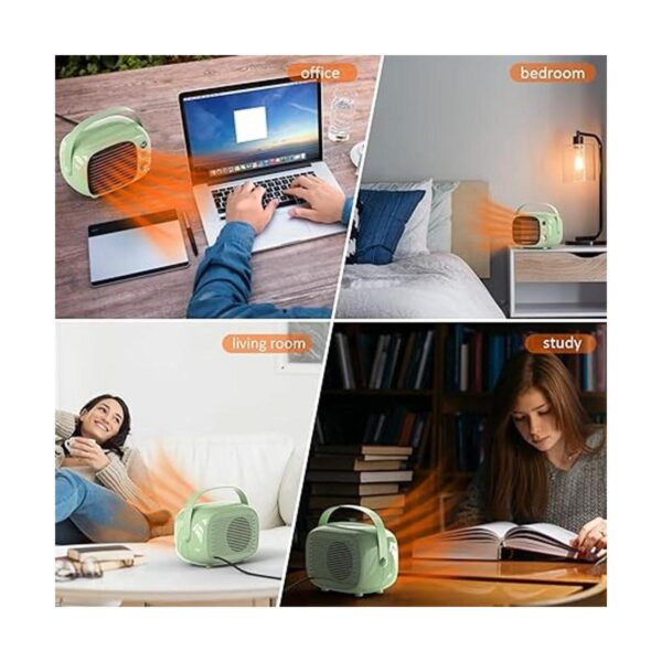 Coolfor Space HeaterFast Heating Desk Heater with