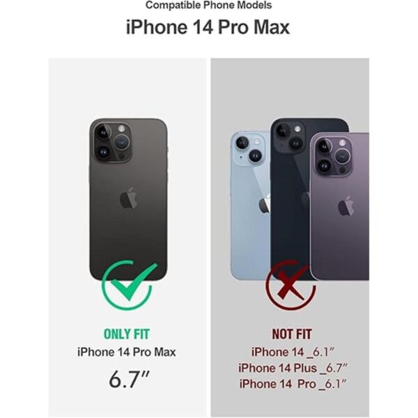 Poetic Funda compatible con iPhone 14 Pro Max funda de_2