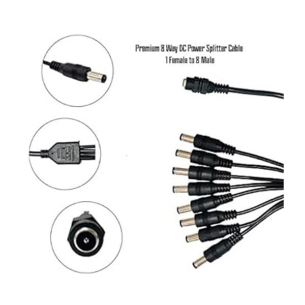 SOLTECH Paquete de 2 cables divisores de alimentación CC_2