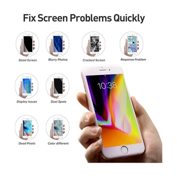 Reemplazo de pantalla para iPhone 7 con botón de inicio de_4