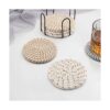 Meltset Posavasos de tela absorbente para bebidas juego