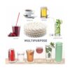 Meltset Posavasos de tela absorbente para bebidas juego