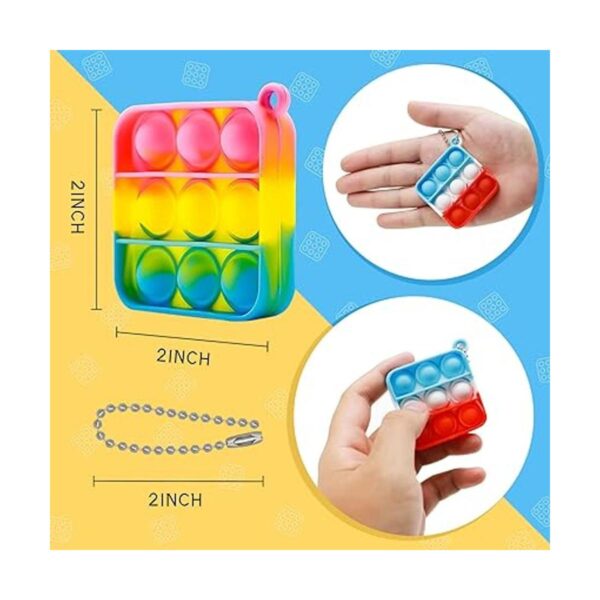 106 PCS Mini Pop Keychain Fidget Sensory Toys Fidget Mini_2