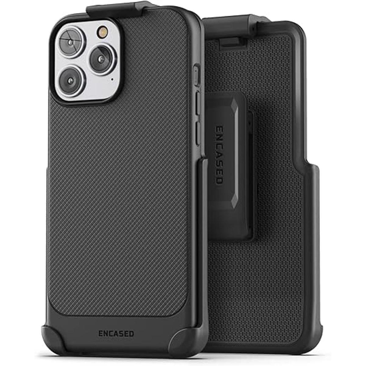 Encased Funda delgada diseñada para iPhone 14 PRO con clip