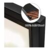 Golden State Art Juego de 3 marco de madera negra de 9 x_5