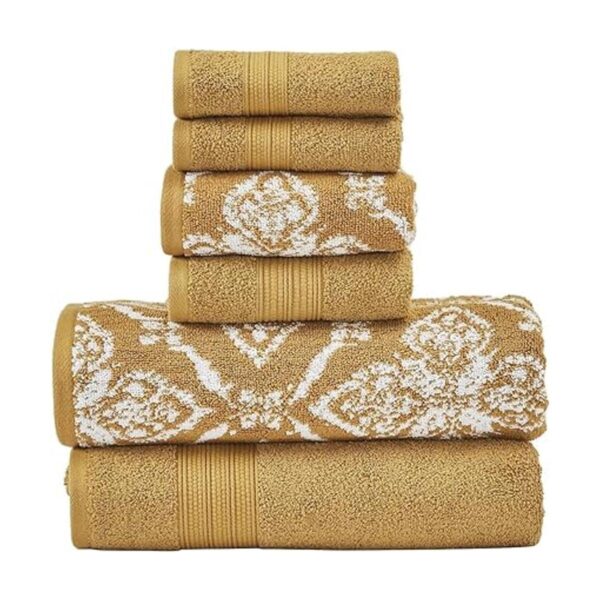 Modern Threads Amaris Juego de 6 toallas de jacquard_1