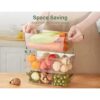 Kootek 4 Pack Clear Pantry Organization and Storage Bins_6