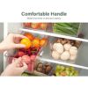 Kootek 4 Pack Clear Pantry Organization and Storage Bins_5