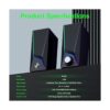 Altavoces para computadora altavoces RGB para PC con 6_6