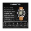 NAVIFORCE Relojes deportivos para hombre analógico de_2