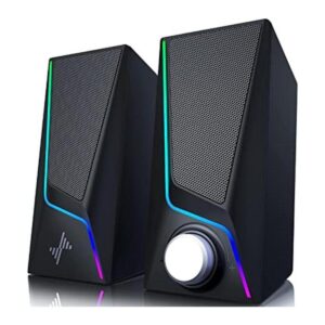 Altavoces para computadora altavoces RGB para PC con 6_1