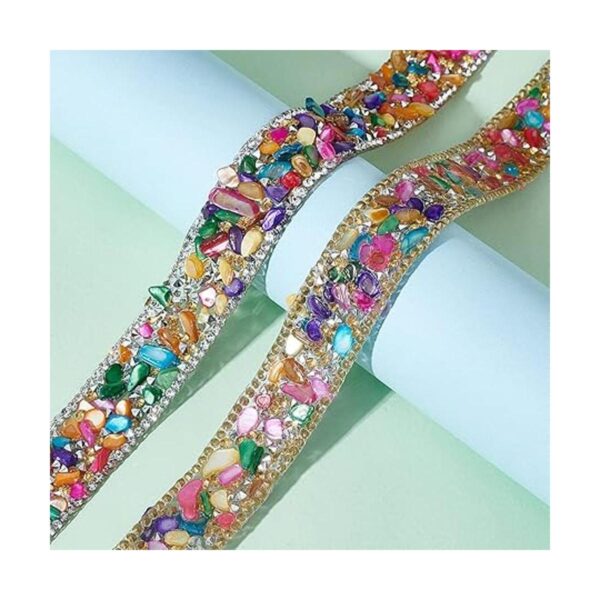 PH PandaHall Cinta termoadhesiva con diamantes de