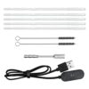 Diseñado para cables USB de 2 y 3 cargadores accesorios_1