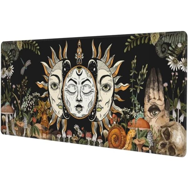 Burning Sun God Witchcraft Alfombrilla de mouse para_1