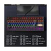 Anivia Teclado mecánico verdadero para juegos teclado USB