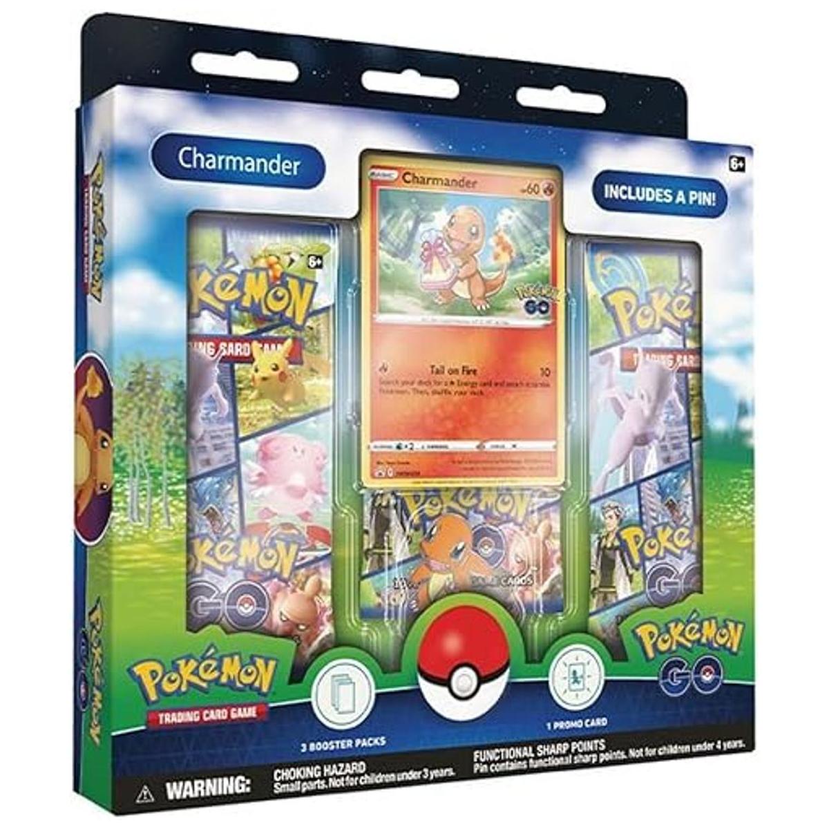 Pokemon TCG Colección Pokémon Go Pin Charmander