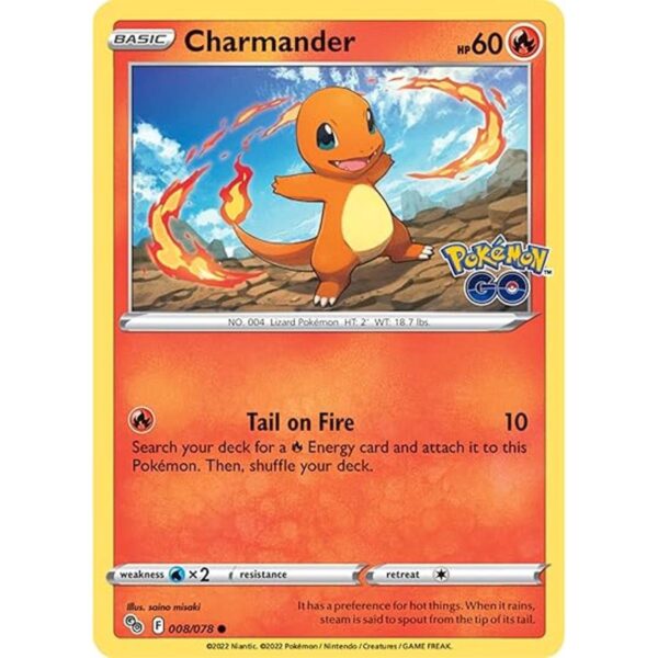 Pokemon TCG Colección Pokémon Go Pin Charmander_2
