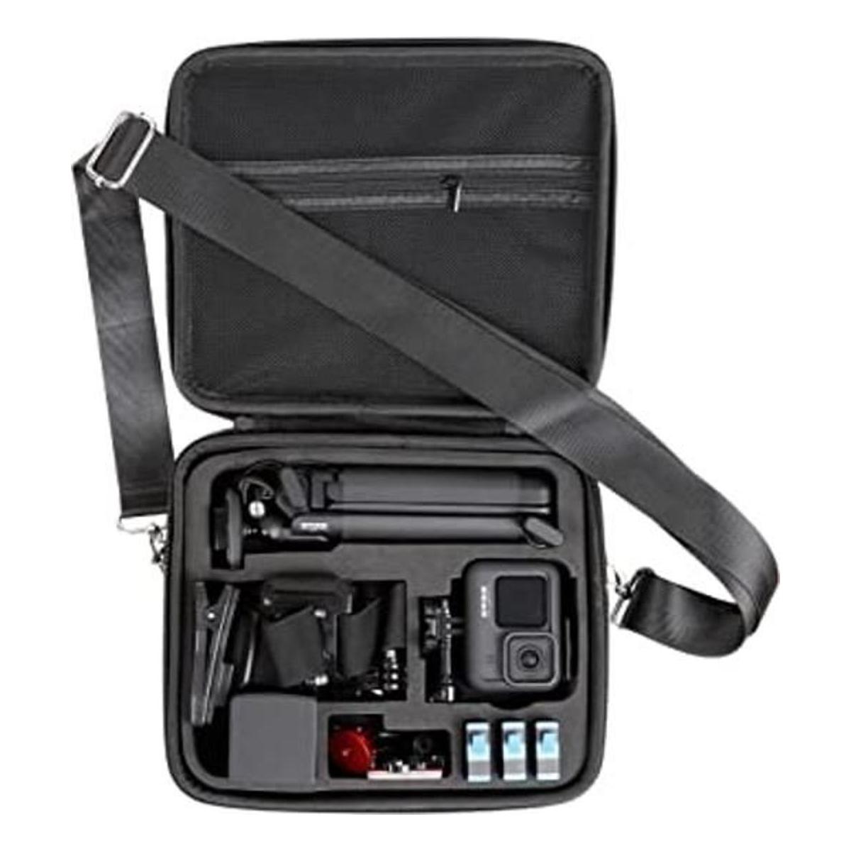Funda rígida para cámara de acción plateada GoPro Hero