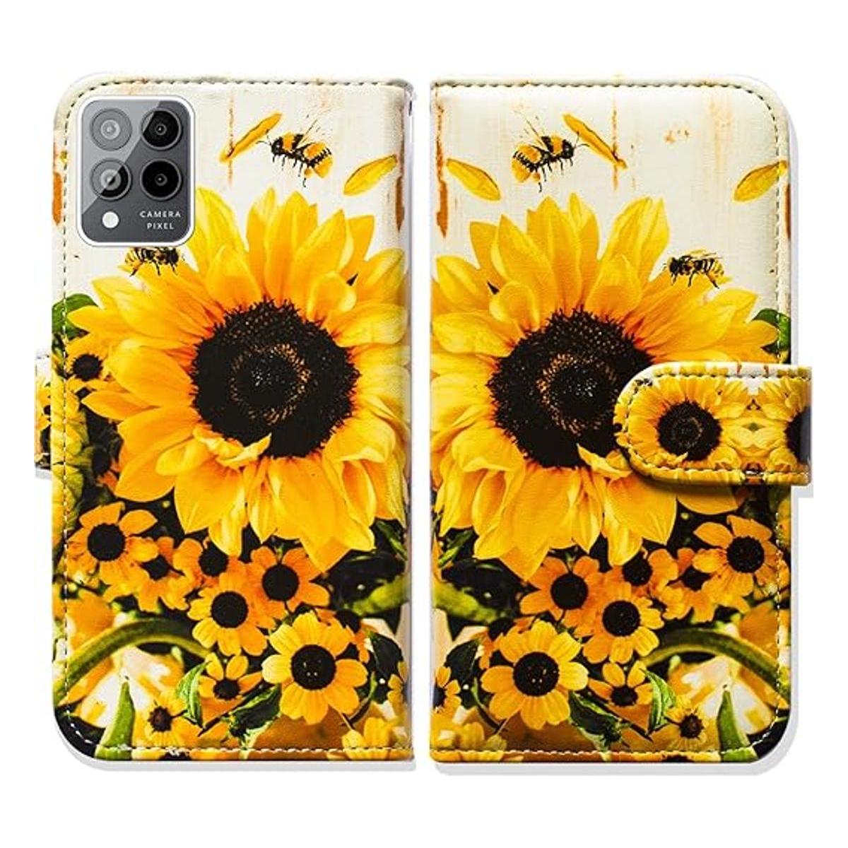 REVVL 6 Pro 5G funda de teléfono Bcov con tapa de abeja
