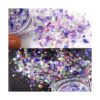 12 colores Night Glow Chunky Glitters Flakes Luminous Neon_5