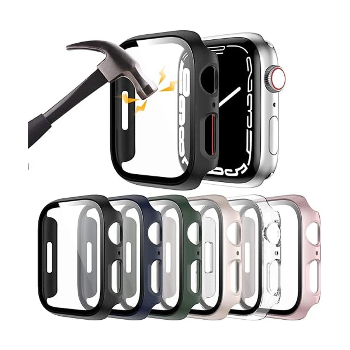 Paquete de 6 fundas rígidas de policarbonato con protector