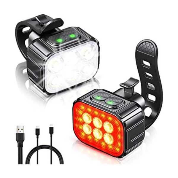 Bike Lights Set Ultra Bright Cuvccn Bicycle Light_1