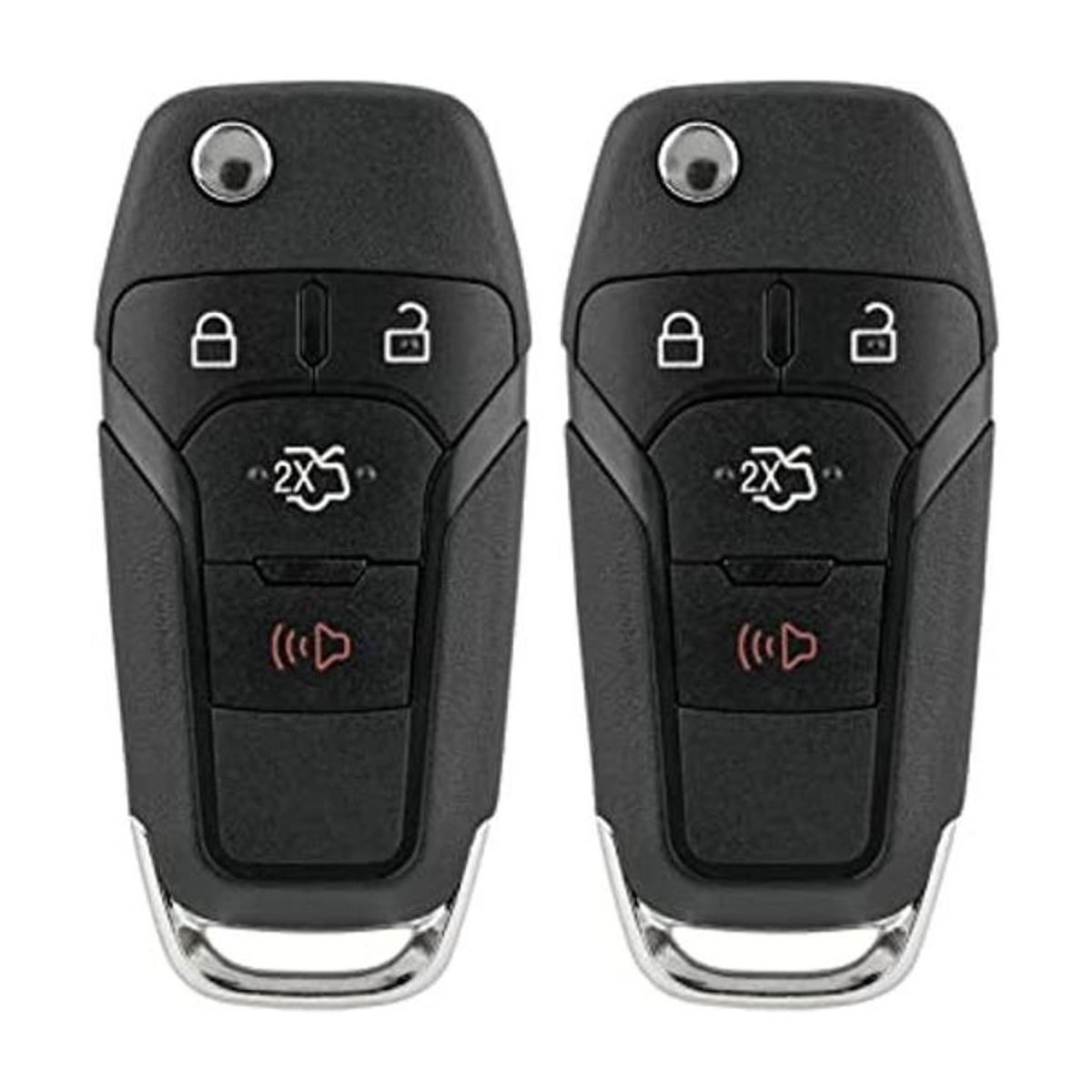 Llavero de repuesto remoto compatible con Ford Fusion