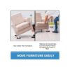 kayzn Deslizador de muebles 312 x 6 pulgadas ovalado de_5