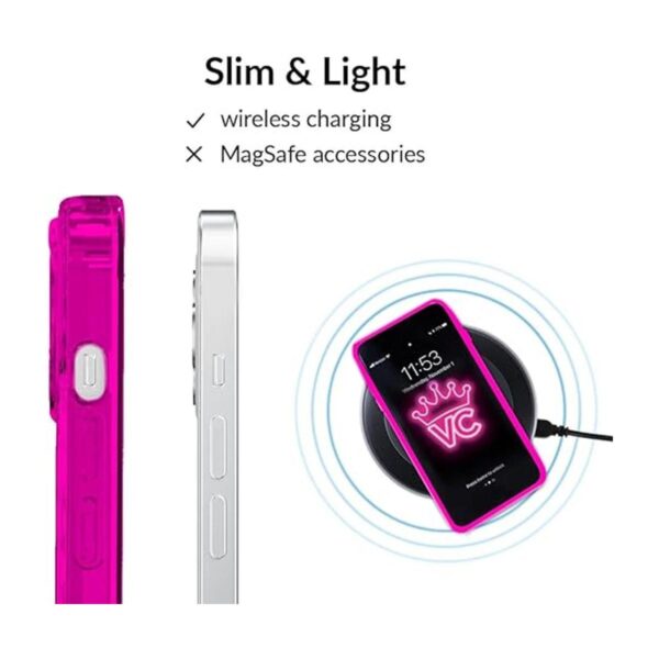 Velvet Caviar Compatible con Neon iPhone 14 PRO Funda_3