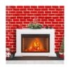 Mantel de ladrillo rojo 3 piezas mantel de ladrillo_5