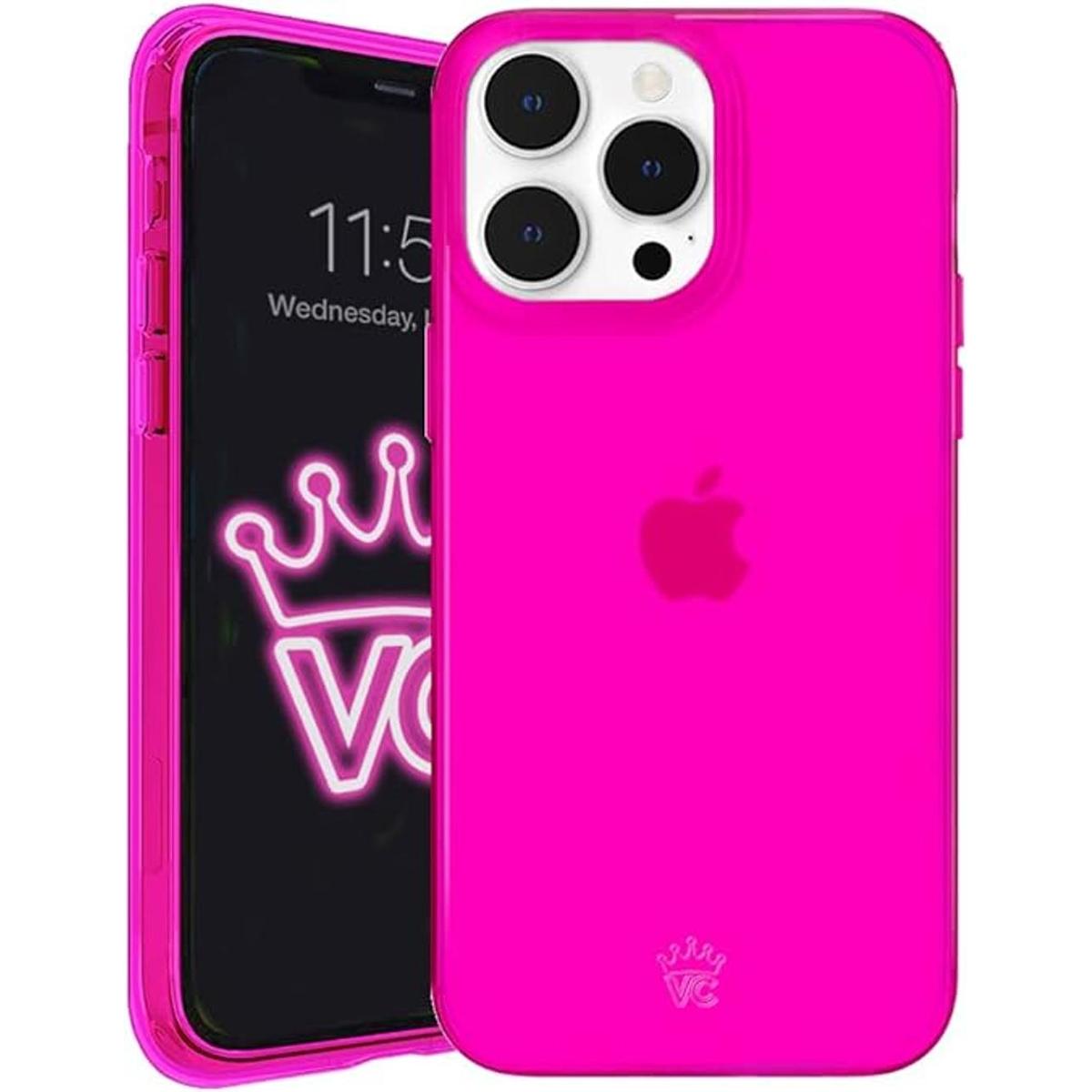 Velvet Caviar Compatible con Neon iPhone 14 PRO Funda