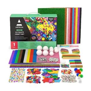 ARTEZA Kit de manualidades definitivo más de 1000 piezas