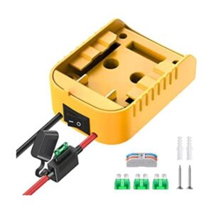 Adaptador de ruedas eléctricas para Dewalt de 20 V kit de_1