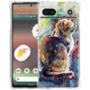 Funda para Pixel 6a Beaucov con bonito diseño de gato y_1
