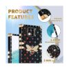 Loheckle Funda para Moto G Power 2021 para mujer fundas_5