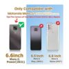 Loheckle Funda para Moto G Power 2021 para mujer fundas_2