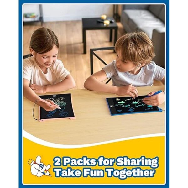 TEKFUN Toys for Kids 2 Pack LCD Writing Tablet with_2
