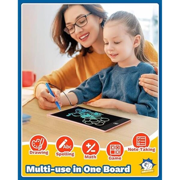 TEKFUN Toys for Kids 2 Pack LCD Writing Tablet with_3