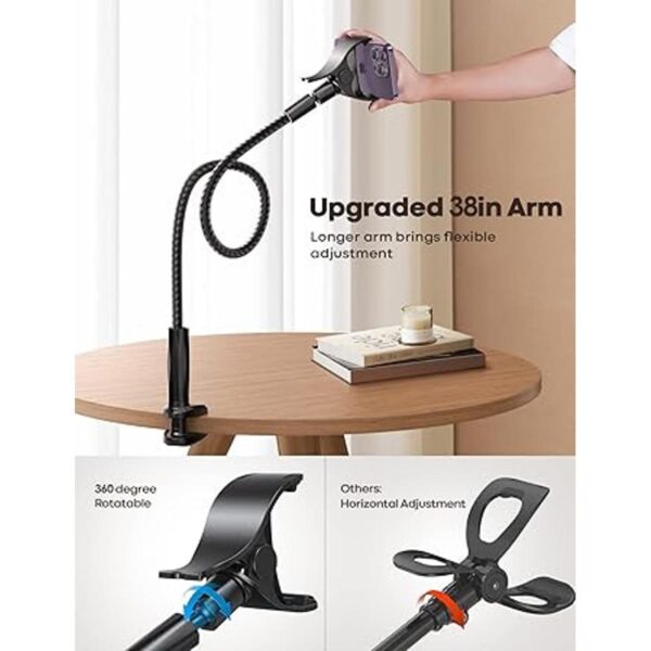 Lamicall Cama de soporte para teléfono con cuello de_2