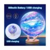 Moon Lamp GROPINFLY Night Light 16 Colors Galaxy Lamp 3D_4