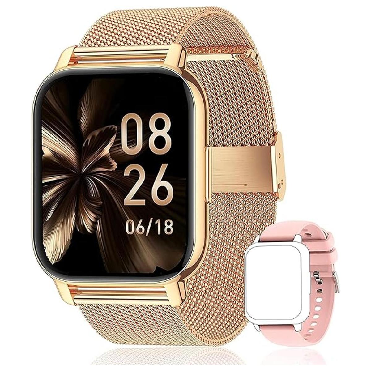 Popglory Reloj inteligente de recepción de llamadasdial