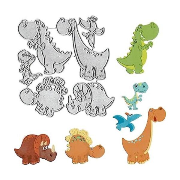 Heureppy Troqueles de corte de dinosaurio para hacer_1