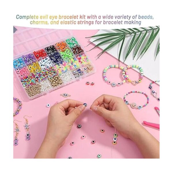 Kit de fabricación de pulseras contra el mal de ojo kit