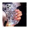 Bonitec Funda para iPhone 14 Pro Max con purpurina para_1