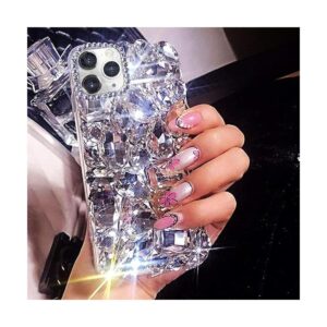 Bonitec Funda para iPhone 14 Pro Max con purpurina para_1
