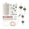 MAOQIAN Kit de macramé 3 en 1 para principiantes cordón