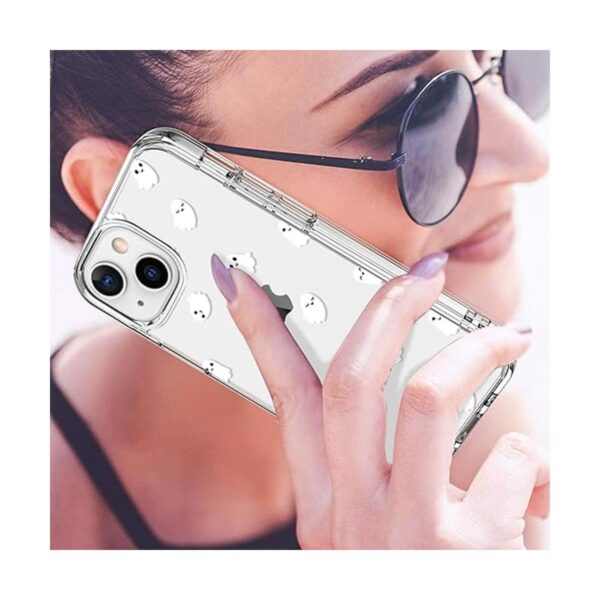 LUHOURI Funda para iPhone 13 Mini con protector de_2