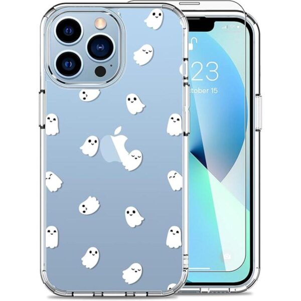 LUHOURI Funda de Halloween para iPhone 13 Pro con_1