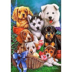 Kits de pintura de diamantes para perros principiantes_1