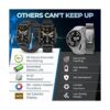 Inspiratek Reloj inteligente para hombres y mujeres reloj